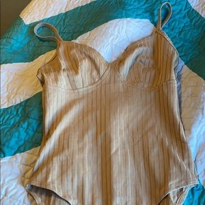 Tan bodysuit